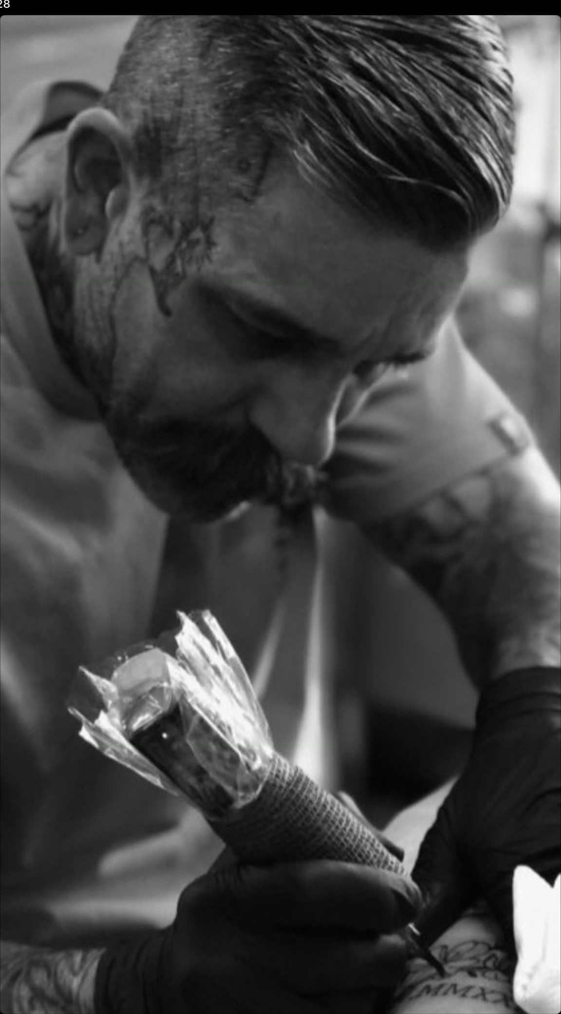 Brian Favello, artist at Ethos Tattoo Collective
