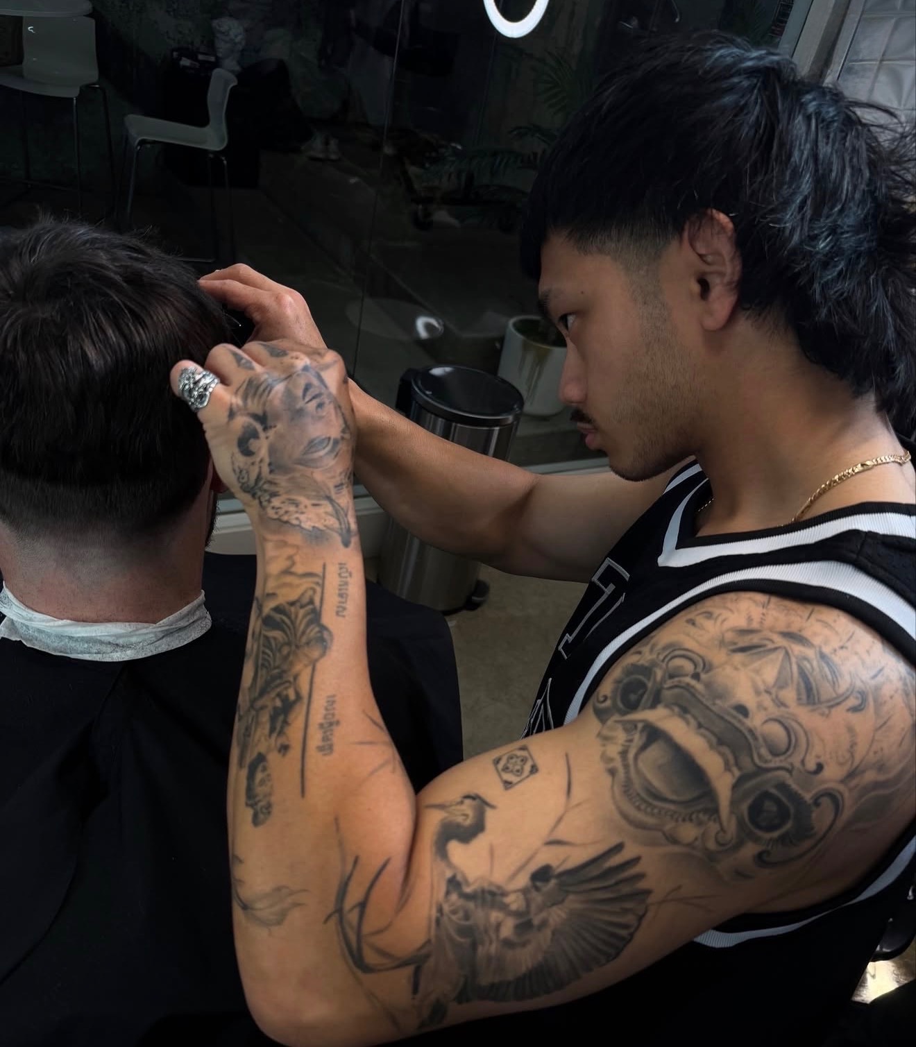 Brandon Peak, artist at Ethos Tattoo Collective
